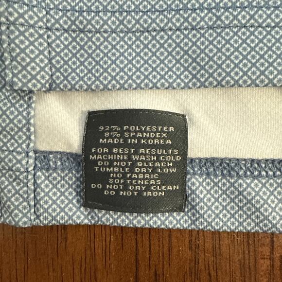 Turtleson Polo Golf Performance Shirt Chairman’s Cup Blue Diamond AOP Men's 2XL - Picture 5 of 9